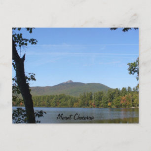 Mount Chocorua & Chocorua Lake, New Hampshire Postkarte