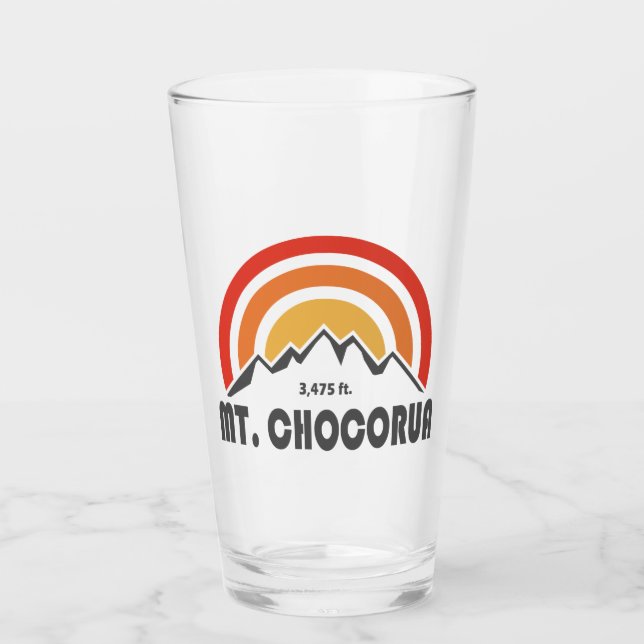 Mount Chocorua New Hampshire Glas (Vorderseite)