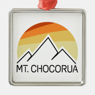 Mount Chocorua New Hampshire Retro Ornament Aus Metall