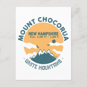 Mount Chocorua New Hampshire - Retro Vintag Postkarte