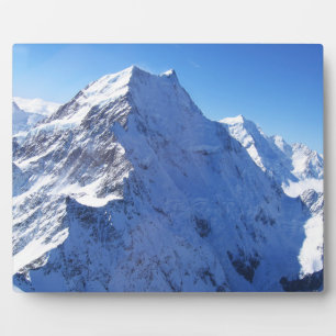 Mount Cook (Aoraki) Peak, Neuseeland Fotoplatte