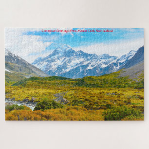 Mount Cook Neuseeland Puzzle