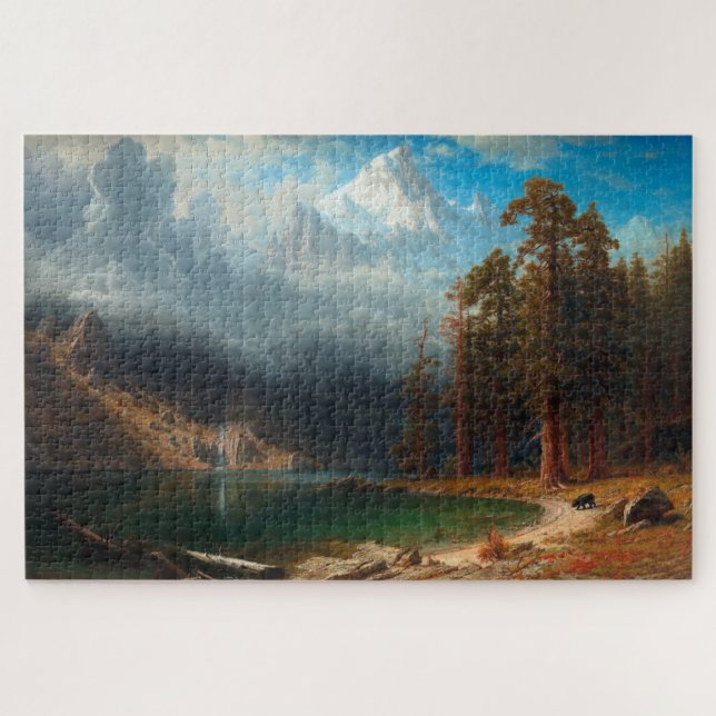 Mount Corcoran, Albert Bierstadt Puzzle (Horizontal)