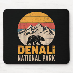 Mount Denali Alaska Bergsteiger Kletternd National Mousepad