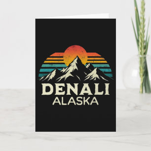 Mount Denali Alaska Wandern Kletterabenteuer Nati Karte