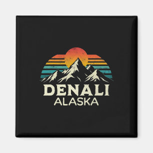 Mount Denali Alaska Wandern Kletterabenteuer Nati Magnet