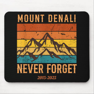 Mount Denali Nationalpark Mount Mckinley Us Mousepad