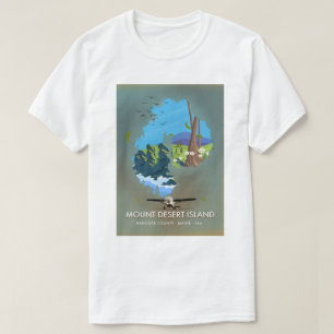 Mount Desert Island, Hancock Landkreis, Maine, USA T-Shirt