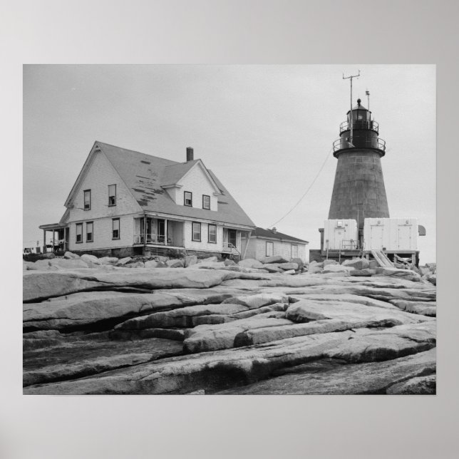 Mount Desert Rock Light Station Poster (Vorne)