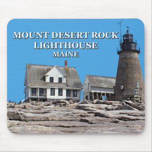 Mount Desert Rock Lighthouse, Maine Mousepad