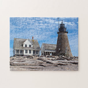 Mount Desert Rock Lighthouse, Maine Puzzle