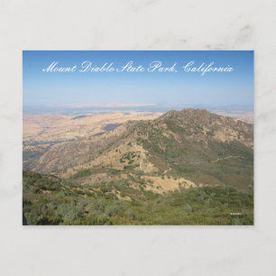 Mount Diablo Staat Park,.. Postkarte