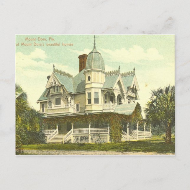 MOUNT DORA, FL - 1907 POSTKARTE (Vorderseite)