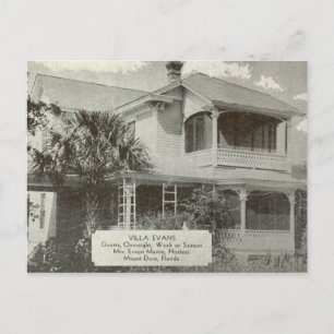 Mount Dora, FL - Guest House Postkarte