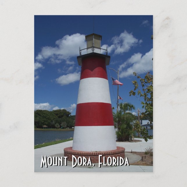 Mount Dora Florida Leuchtturm Postkarte Foto (Vorderseite)