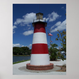 Mount Dora Florida Lighthouse Lago Marker Poster
