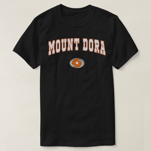 Mount Dora High School Hurricanes Premium  T-Shirt (Design vorne)