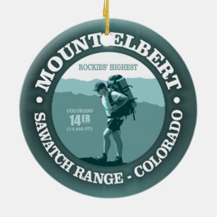 Mount Elbert Keramikornament