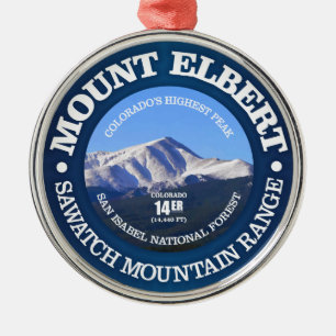 Mount Elbert Ornament Aus Metall