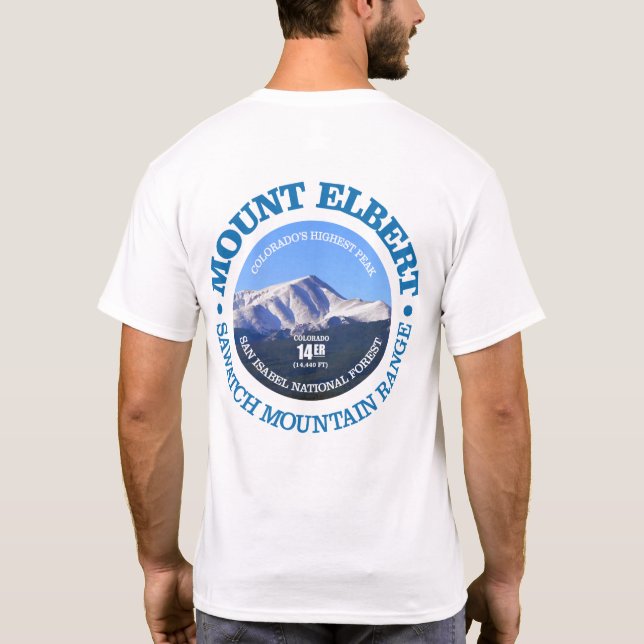 Mount Elbert T-Shirt (Rückseite)