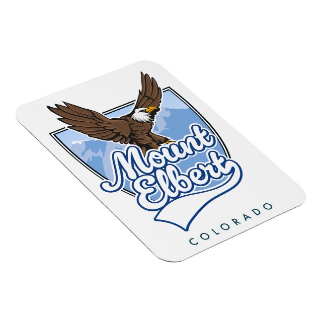 Mount Elbert Travel Patch Magnet (Rechte Seite)