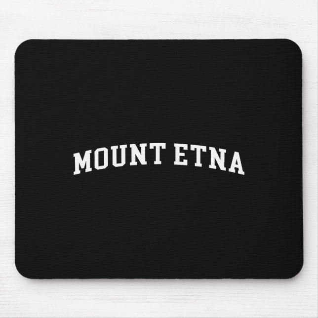 Mount Etna Mousepad (Vorne)