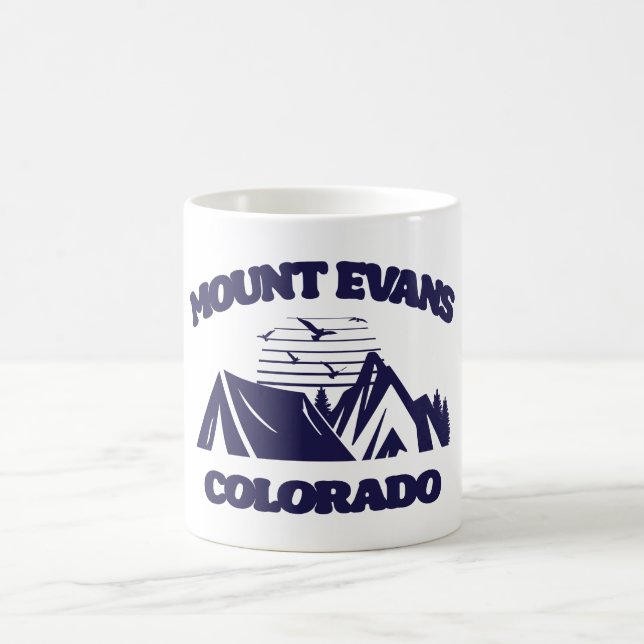 Mount Evans, Colorado Kaffeetasse (Mittel)