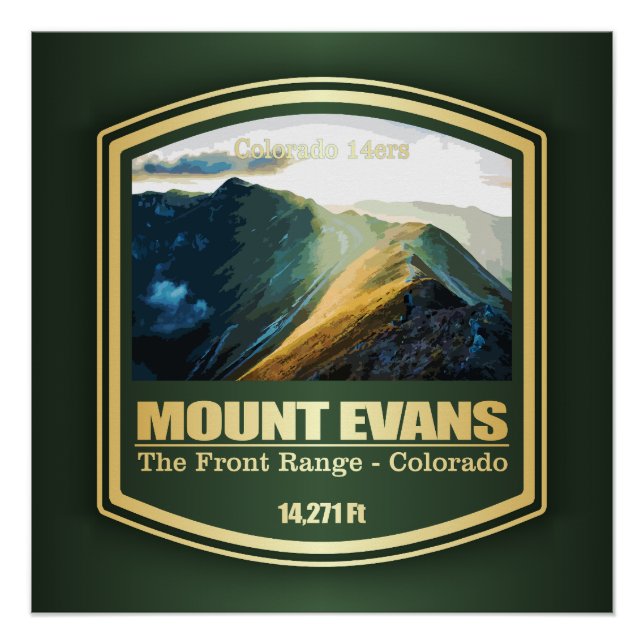 Mount Evans (PF) Poster (Vorderseite)