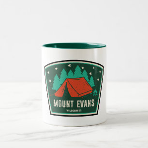 Mount Evans Wilderness Colorado Camping Zweifarbige Tasse