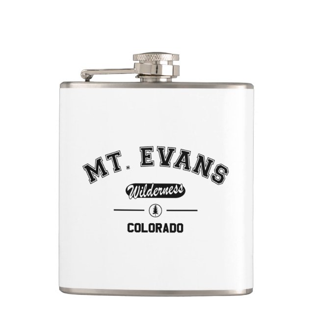 Mount Evans Wilderness Flachmann (Vorderseite)