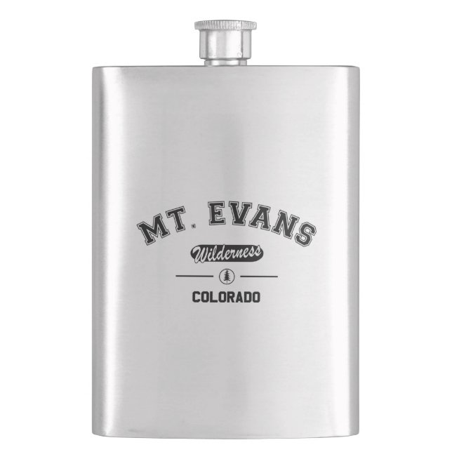 Mount Evans Wilderness Flachmann (Vorderseite)