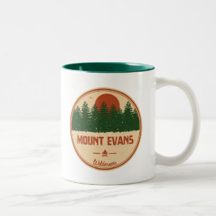 Mount Evans Wilderness Zweifarbige Tasse