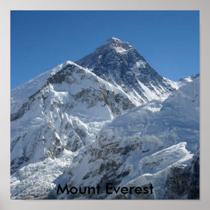 Mount Everest #1 Poster