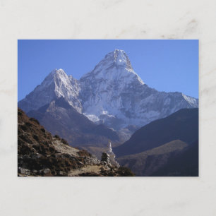 Mount Everest 4 Postkarte