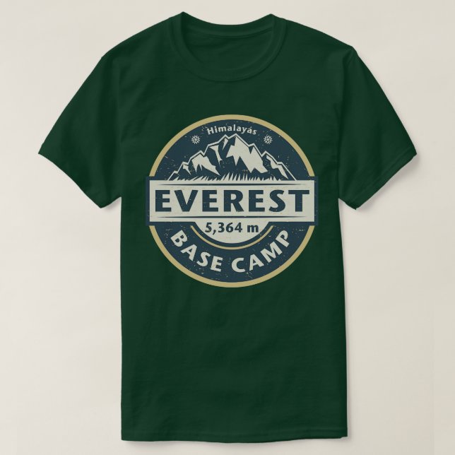 Mount Everest Base Camp 2 T-Shirt (Design vorne)