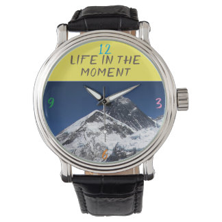 Mount Everest Clock Armbanduhr