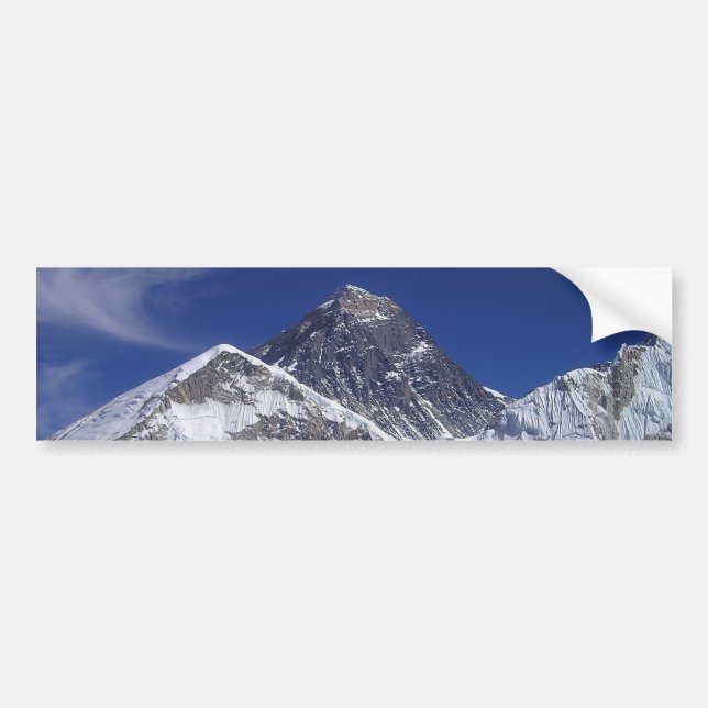 Mount Everest Foto Autoaufkleber (Vorne)
