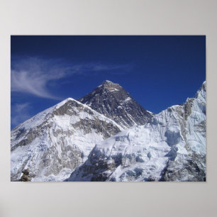 Mount Everest Foto Poster
