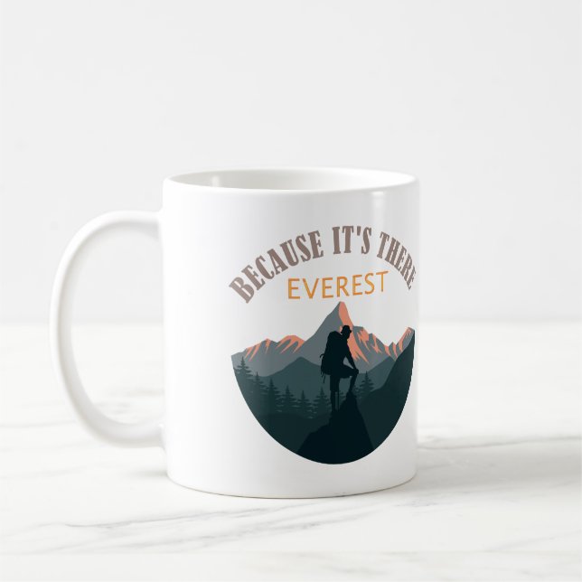 Mount Everest, Hiker Kaffeetasse (Links)