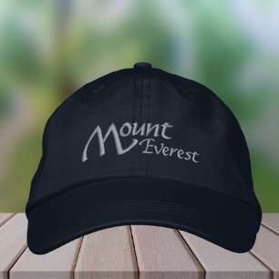 Mount Everest Himalaya Nepal bestickter Hut