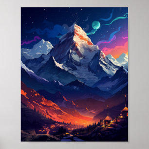 Mount Everest Himalaya Poster