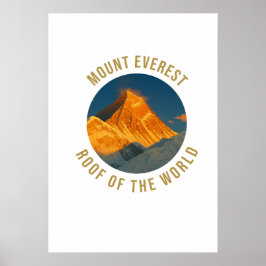 Mount Everest Sagarmatha Poster