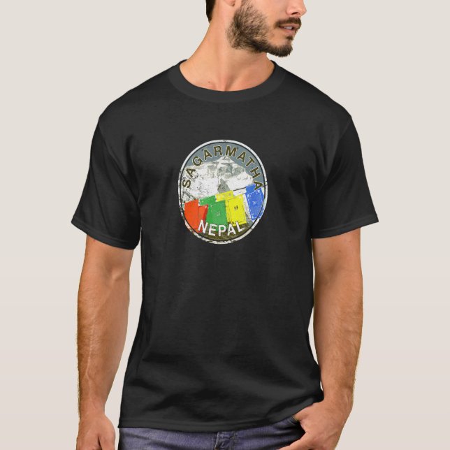 Mount Everest Sagarmatha T-Shirt (Vorderseite)