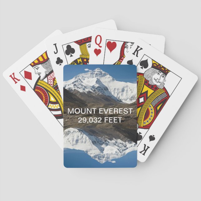 Mount Everest Spielkarten (Rückseite)