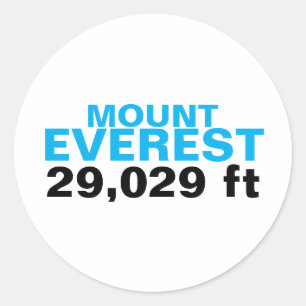 Mount Everest Sticker