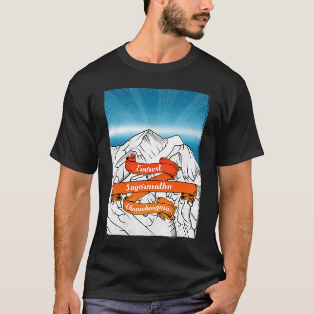 Mount Everest T-Shirt (Vorderseite)