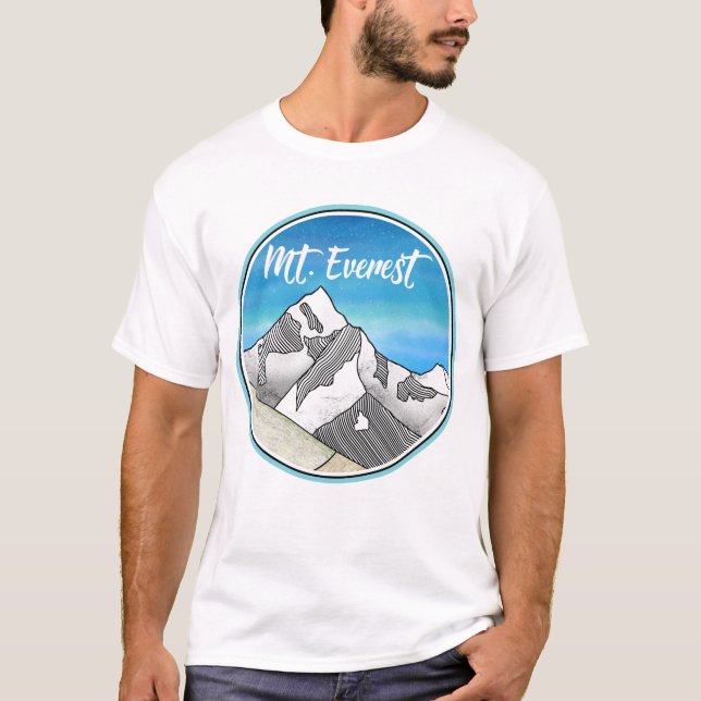 Mount Everest T-Shirt (Vorderseite)