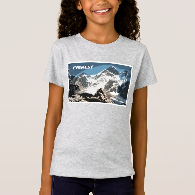 Mount Everest View, Nepal T-Shirt (Vorderseite)