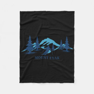Mount Eyak Alaska Skigebiet Skifahren Skifahrer Fleecedecke