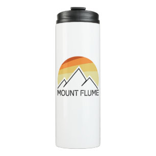 Mount Flume New Hampshire Retro Thermosbecher